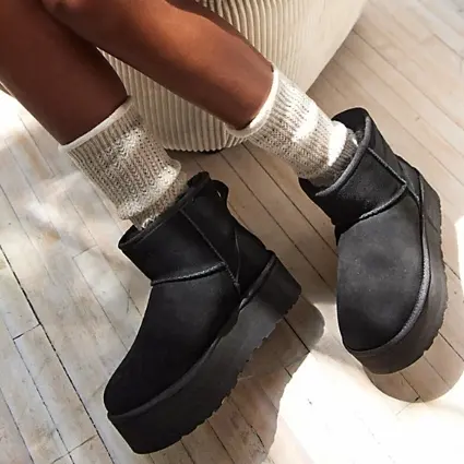 Nordstrom Rack：UGG 反季囤 赵露思同款厚底靴$99