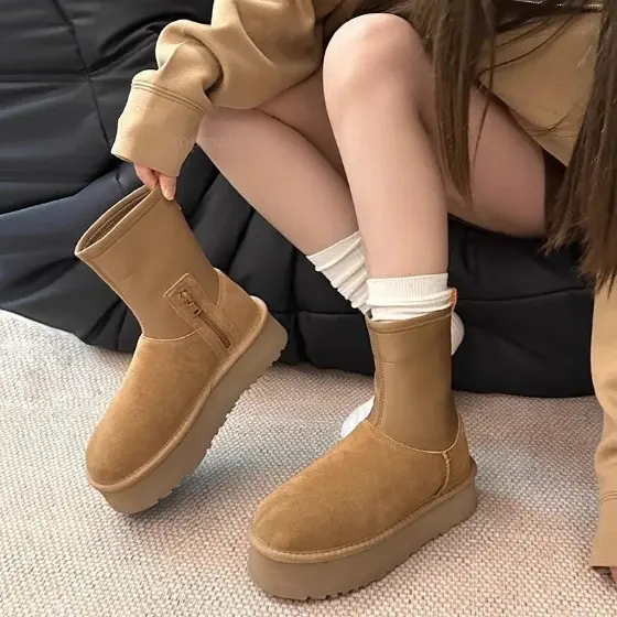 Nordstrom Rack：秋冬必入 UGG 赵露思同款厚底靴$99 Jisoo同款面包鞋$89