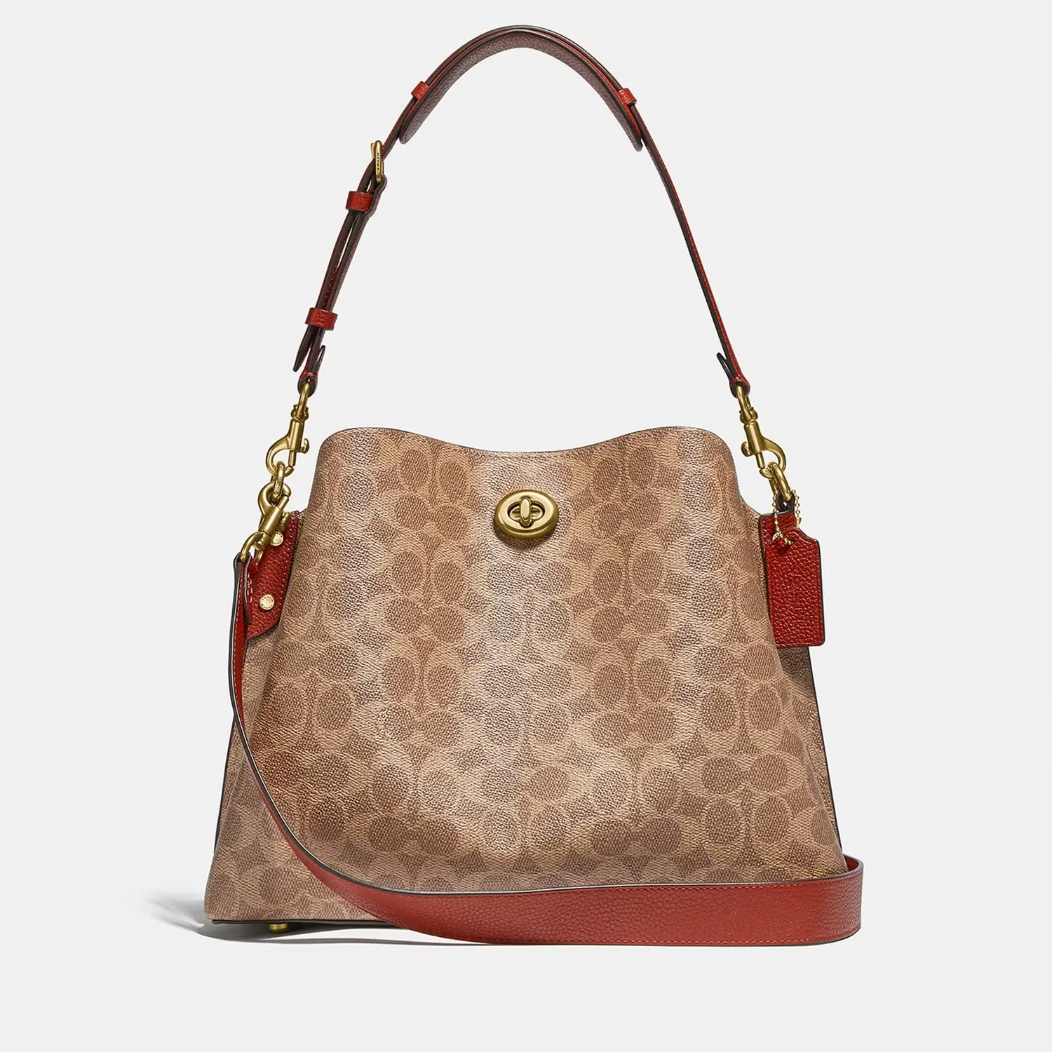 COACH 蔻驰 Willow 经典老花托特包