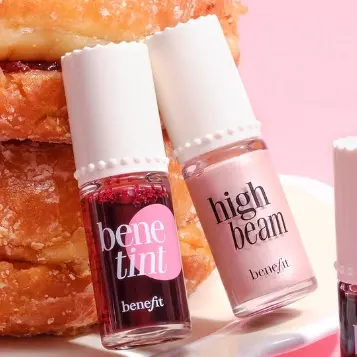 Benefit Cosmetics 贝玲妃 唇颊2用液+液体高光
