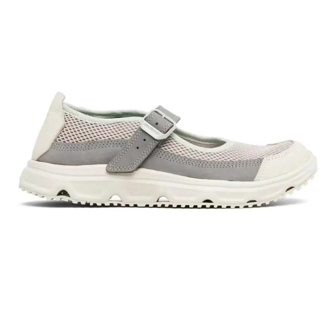 Salomon 新款灰白拼色玛丽珍鞋