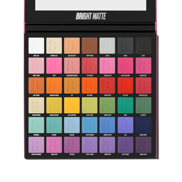 一盘就够用！BEAUTY BAY  42色眼影盘