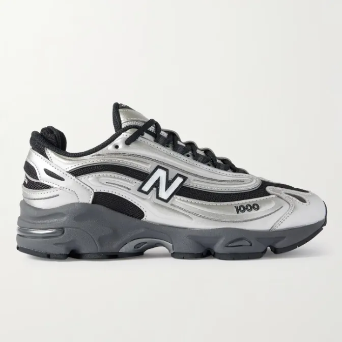 NEW BALANCE 1000 银色运动鞋