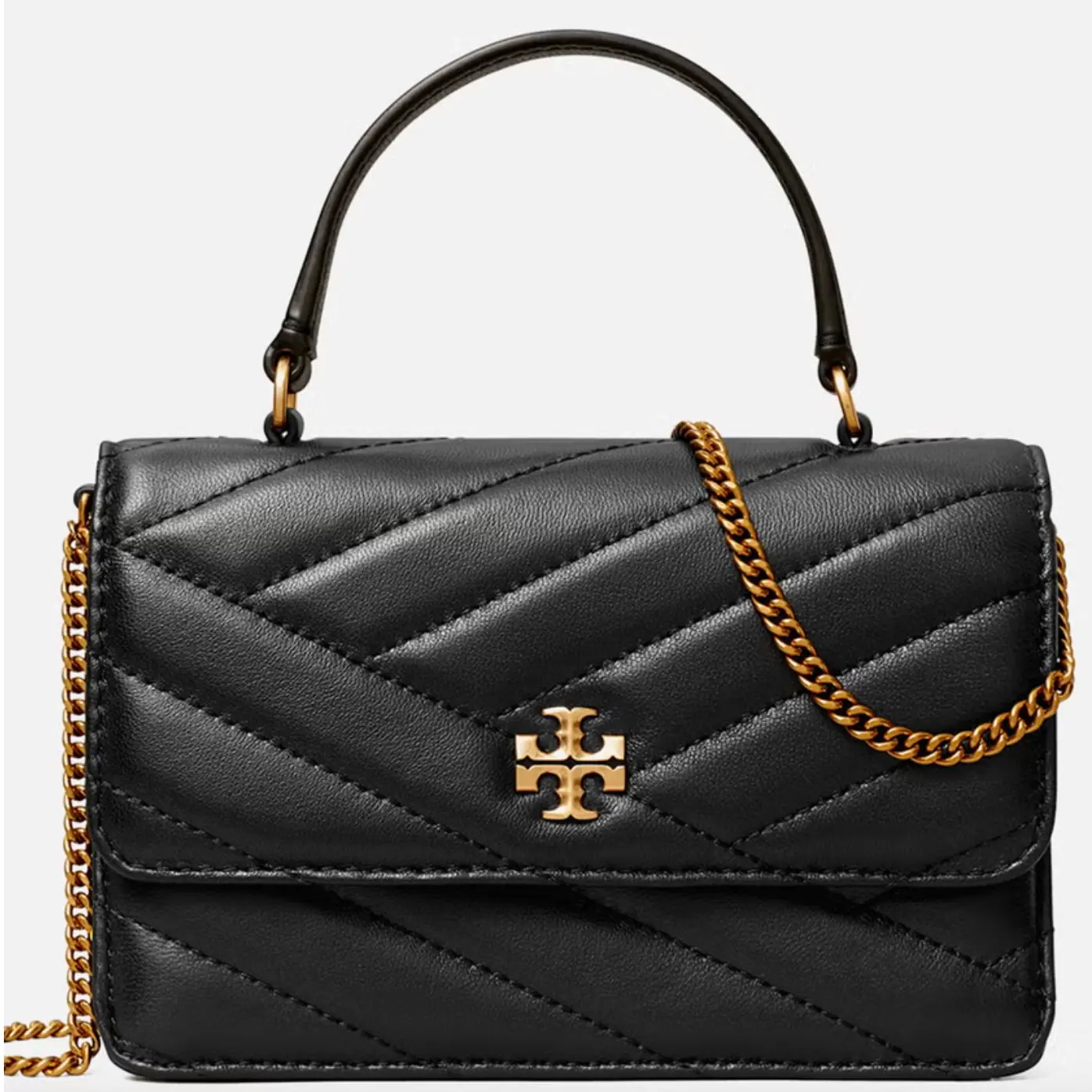 Tory Burch 汤丽柏琦 Kira Chevron Quilted 链条包