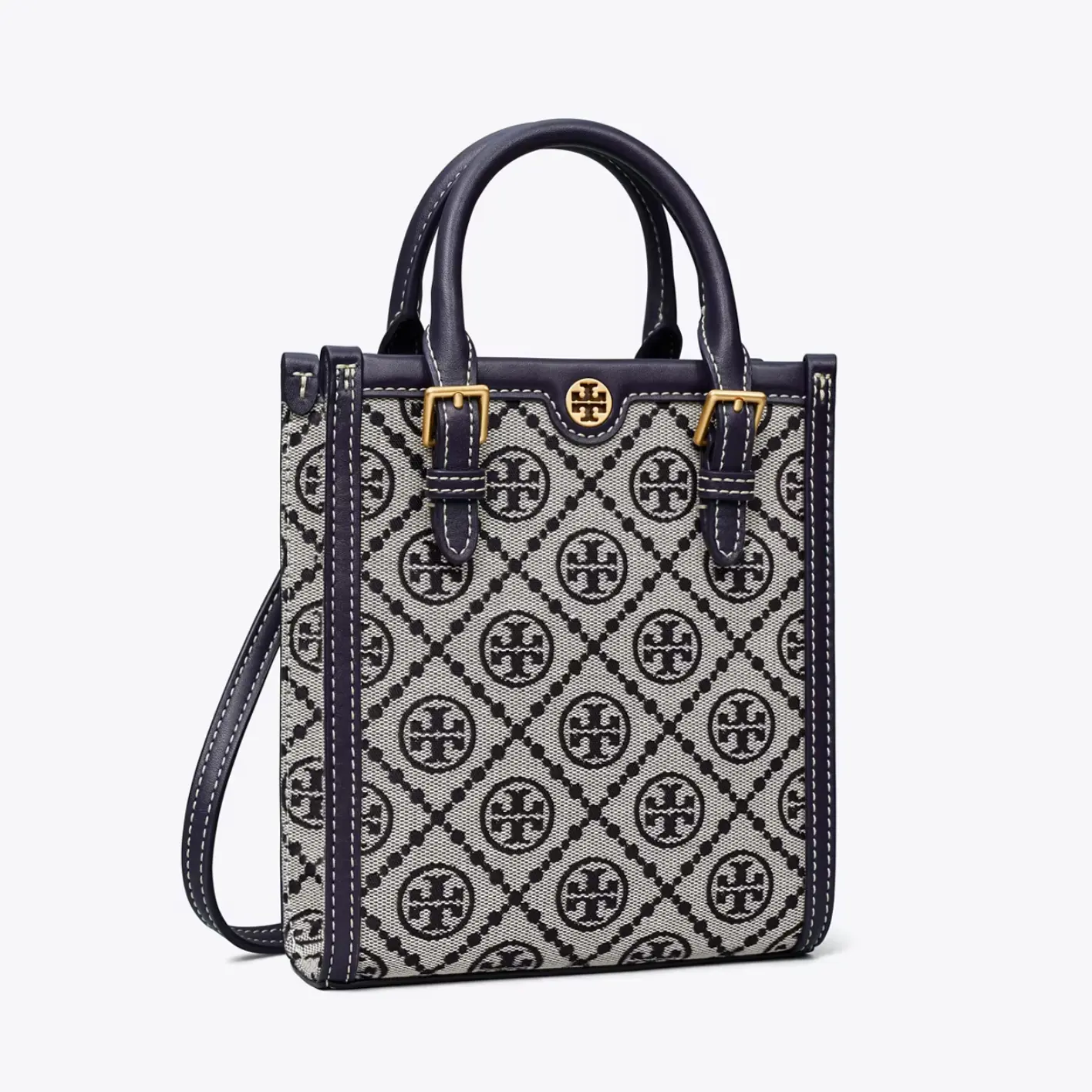 Tory Burch 汤丽柏琦 mini T MONOGRAM 老花迷你琴谱包
