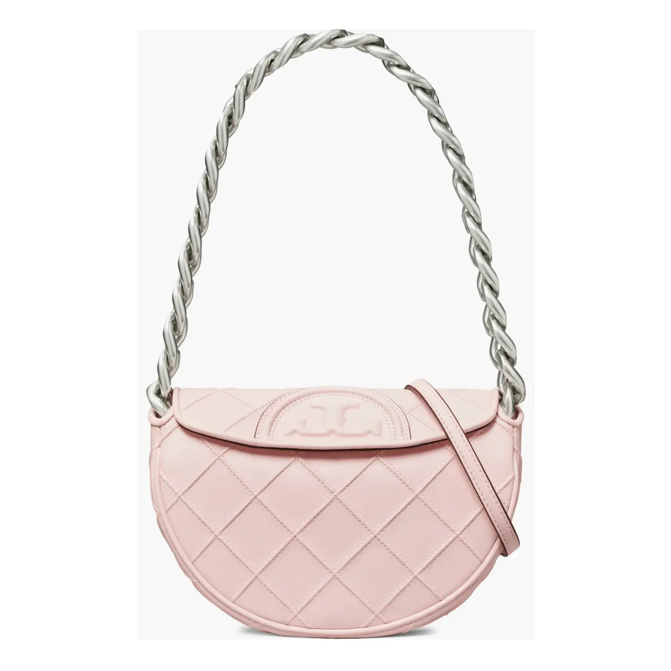 Tory Burch Mini Fleming Soft Crescent 汤丽柏琦单肩包