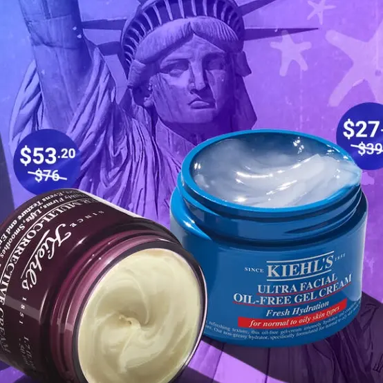 Kiehl's 科颜氏美网：夏日闪促 入无油面霜、高保湿套装
