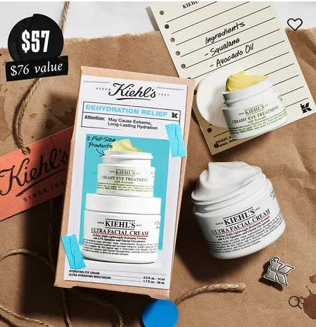 Kiehl's  牛油果高保湿套装