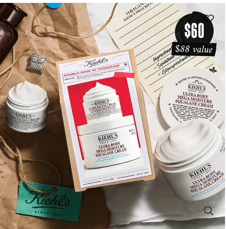 Kiehl's  高保湿2件套