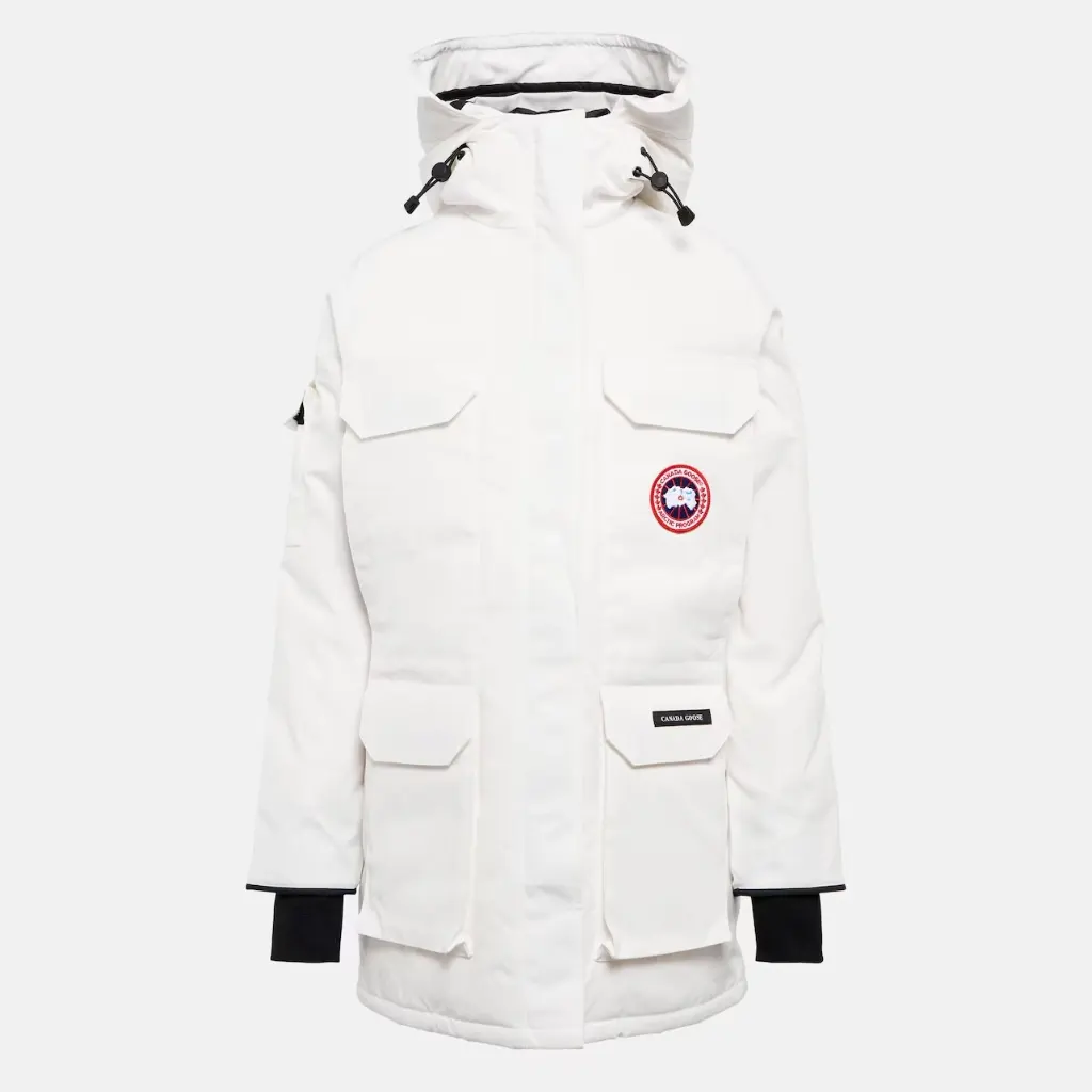 XL码有货 CANADA GOOSE 加拿大鹅 Expedition 白色远征羽绒服