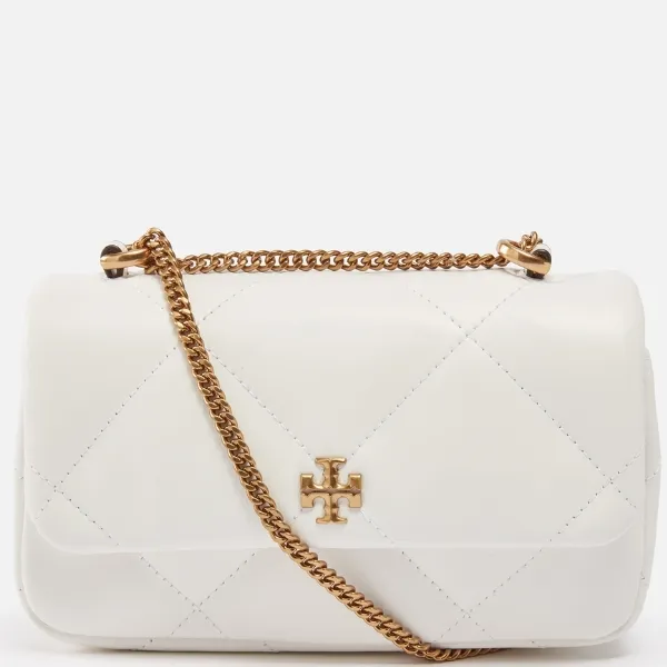 TORY BURCH 汤丽柏琦 KIRA 白色迷你链条包
