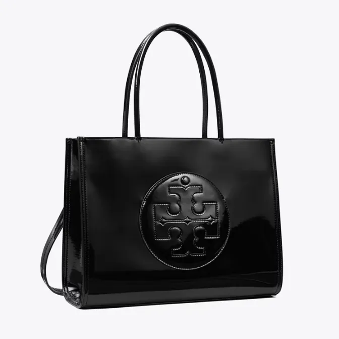 Tory Burch 汤丽柏琦 小号 Ella 漆皮托特包
