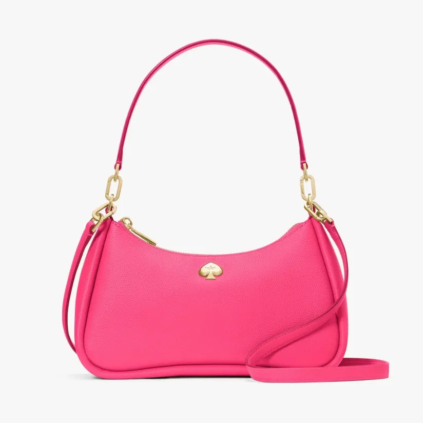 新配色加入！Kate Spade Kayla 深粉色小号单肩包