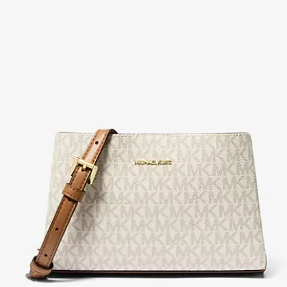 Michael Kors Ruthie 小号签名徽标斜挎包