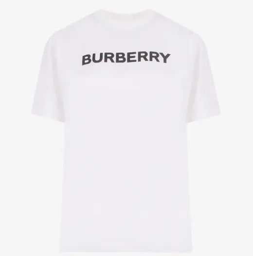 BURBERRY 字母印花T恤