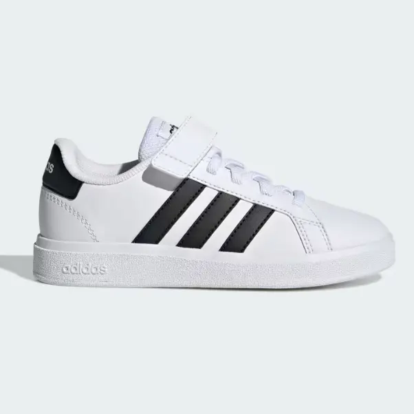 成人也可穿！adidas 阿迪达斯 Grand Court 大童板鞋