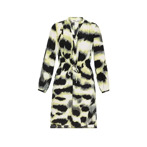 DVF 抽象印花连衣裙