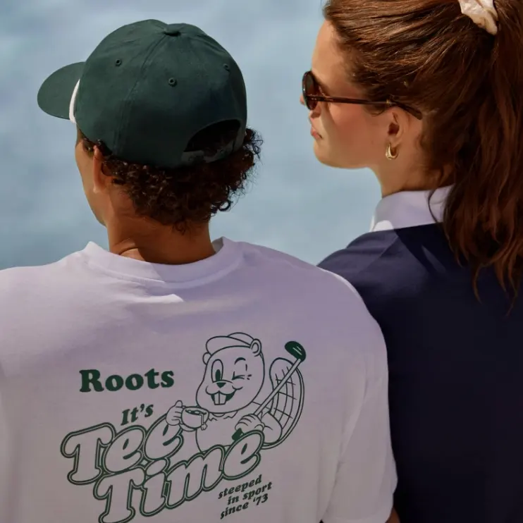 Roots Canada：时尚上新热卖 纯色T恤$44