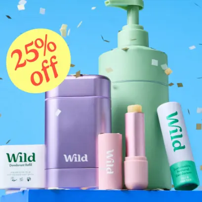 Wild Cosmetics：可替换洗护产品热卖！入手止汗膏、沐浴露等