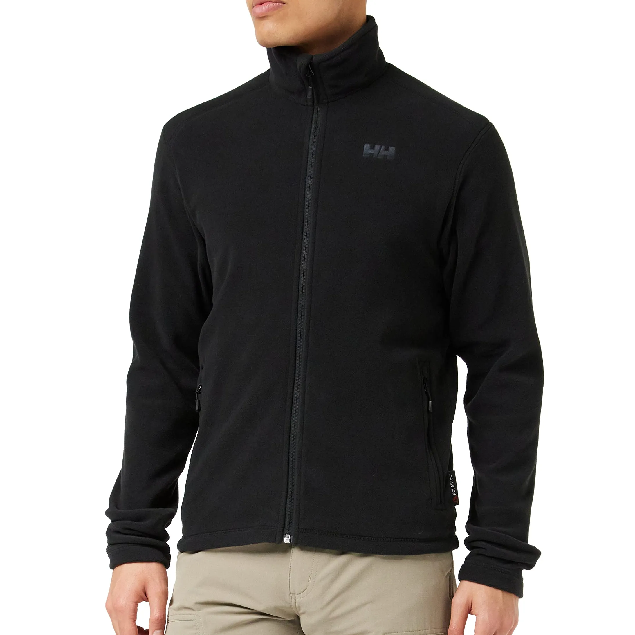 Helly Hansen 男士 Daybreaker 抓绒夹克，黑色，M 码 EU