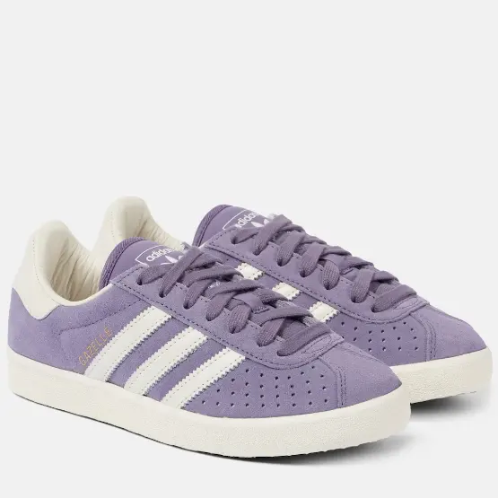 宋雨琦同款！ ADIDAS 阿迪达斯 Gazelle 85 紫色运动鞋