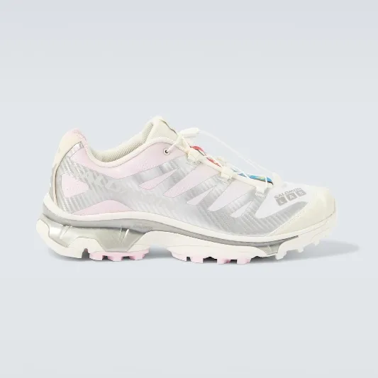 新配色！SALOMON 萨洛蒙 XT-4 粉白色运动鞋