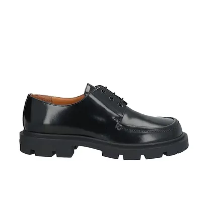 MAISON MARGIELA 马吉拉黑色复古小皮鞋