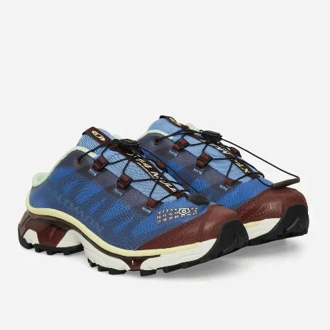 部分码有货！MM6 MAISON MARGIELA 马吉拉 x SALOMON XT-4 蓝色运动鞋