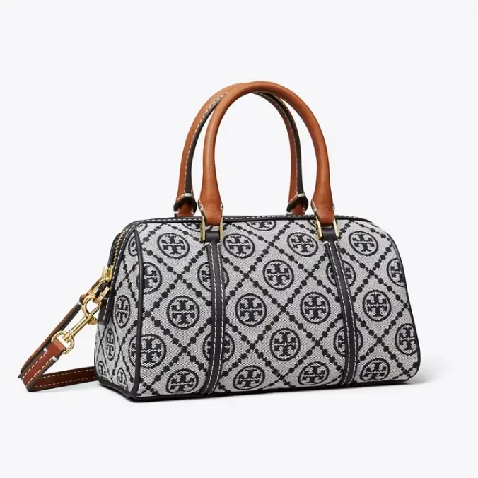 Tory Burch 汤丽柏琦 新款老花 波士顿包