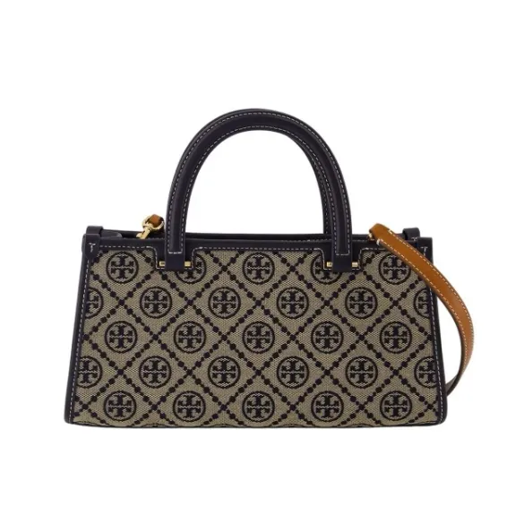 Tory Burch 汤丽柏琦 老花法棍单肩包