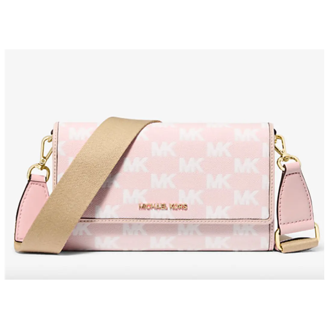Michael Kors Jet Set 大号老花单肩包