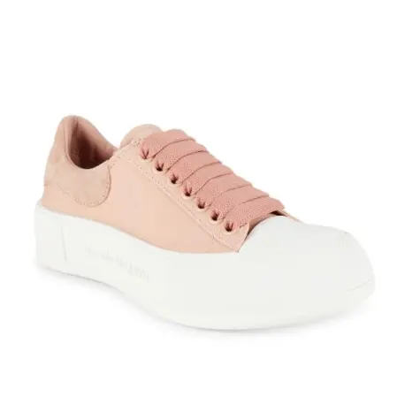 孙怡同款粉色！Alexander McQueen 麦昆 低帮休闲鞋