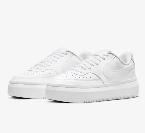 Nike  Court Vision Alta 女士小白鞋