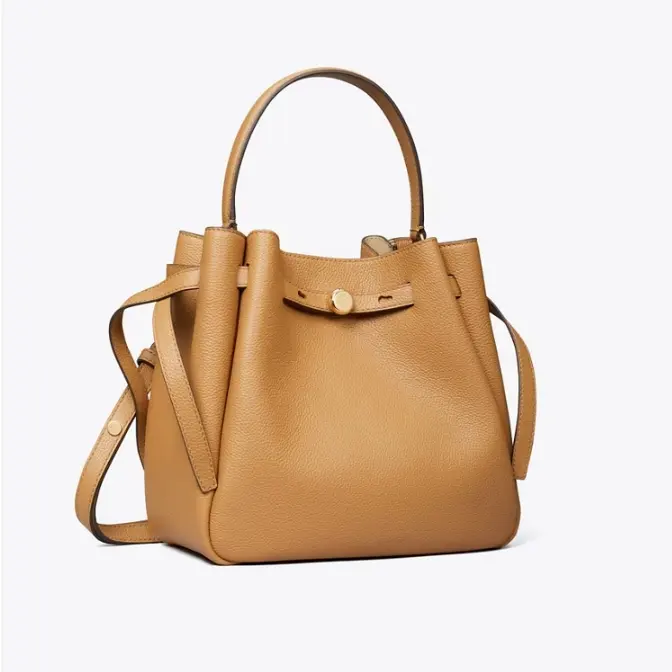 多款颜色可选！Tory Burch 汤丽柏琦 Romy 水桶包