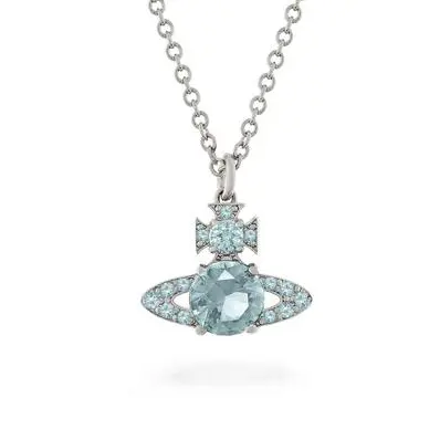 Vivienne Westwood Ismene 水蓝土星项链