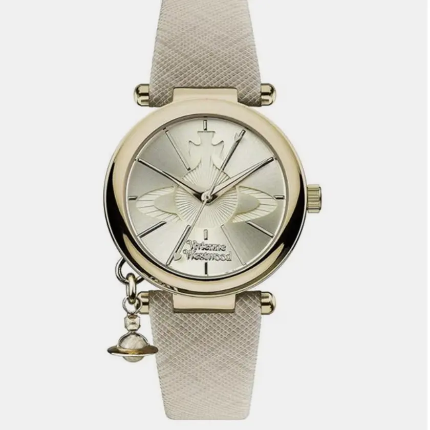 VIVIENNE WESTWOOD 西太后金色彩色手表