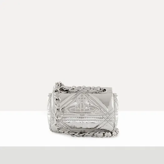 VIVIENNE WESTWOOD 西太后 Vinnie 银色链条包