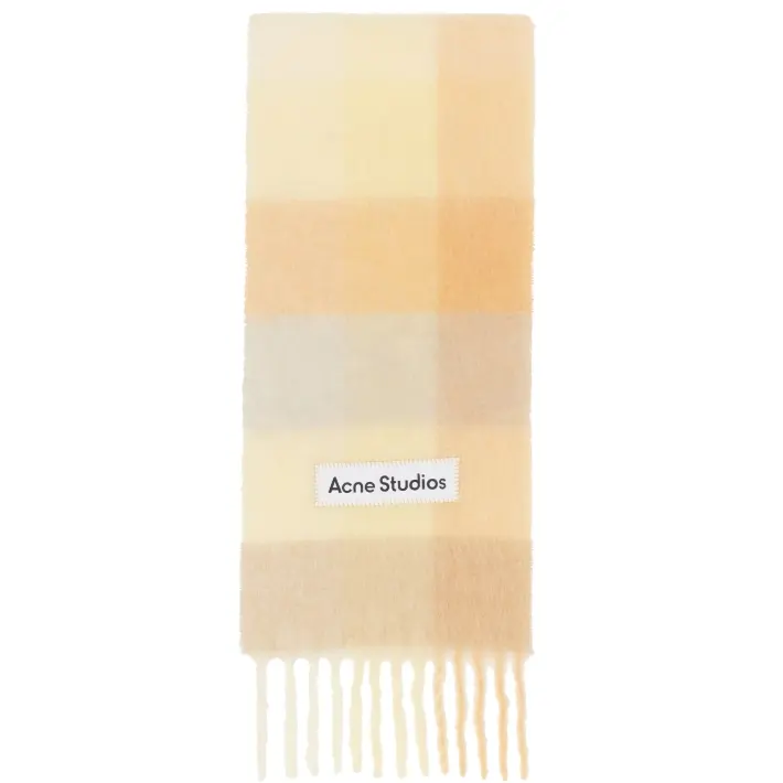 Acne Studios 多色 Mohair Checked 围巾