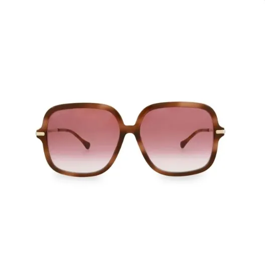 Gucci 58MM 方圆形 墨镜