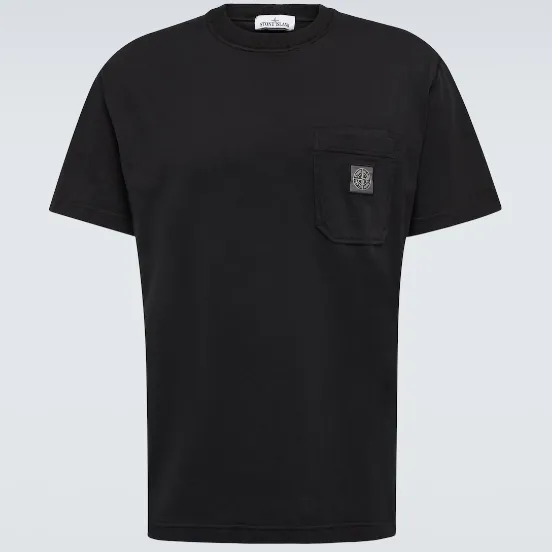 STONE ISLAND 石头岛图案徽标T恤