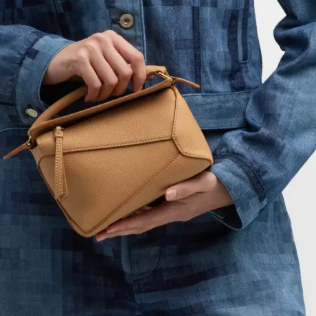 Gilt：LOEWE专场 好价收Puzzle Mini托特包