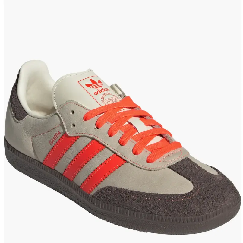 Adidas Samba OG撞色款休闲鞋
