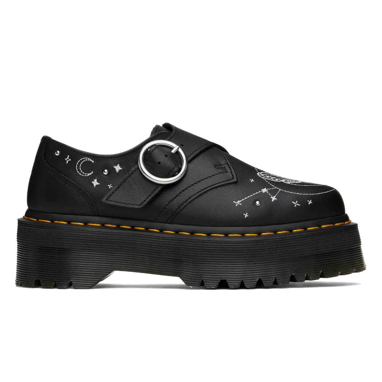 Dr.Martens 刺绣蝴蝶孟克鞋