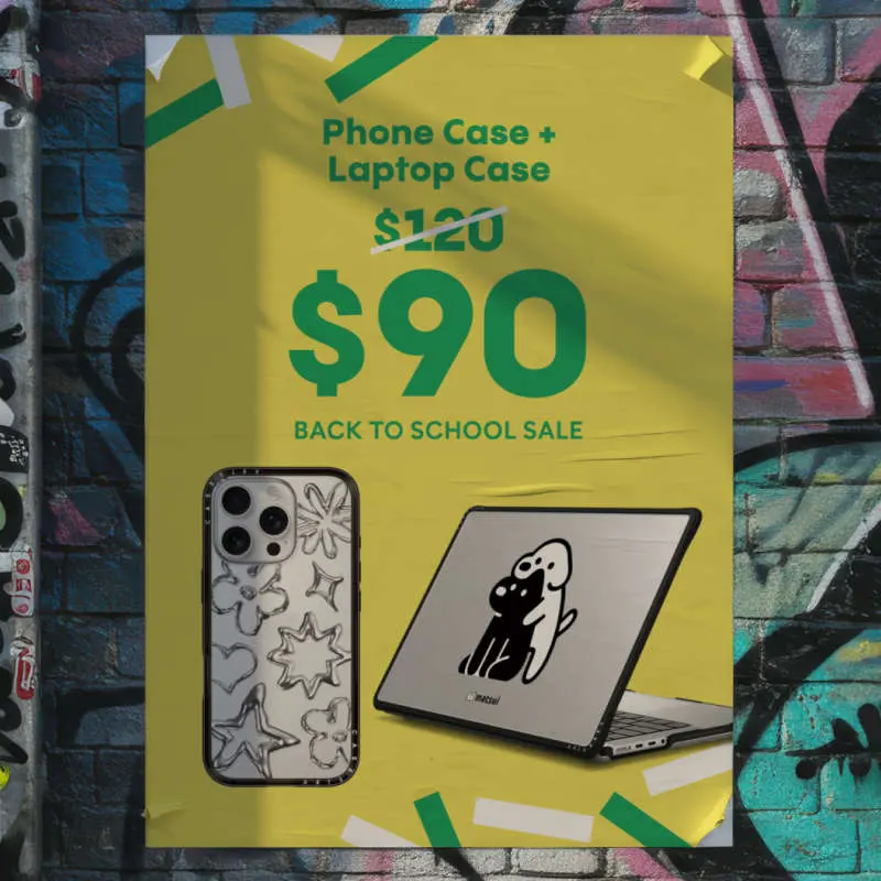 Casetify Global：返校季大促！ 多买多省