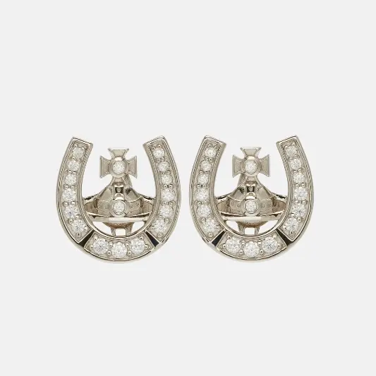 上新！VIVIENNE WESTWOOD 西太后 Mare 土星徽标耳钉