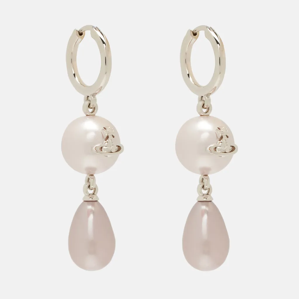 VIVIENNE WESTWOOD 西太后 Martha Orb 珍珠吊坠耳环