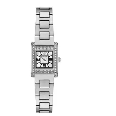 周雨彤同款！Emporio Armani 26mm 小方表