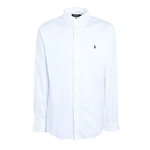 POLO RALPH LAUREN 拉夫劳伦修身弹力棉衬衫