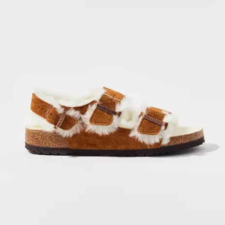 Birkenstock 勃肯 女款 Milano 羊毛拖鞋