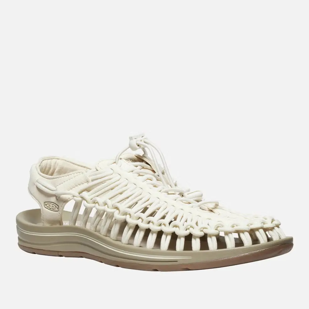 KEEN Uneek 绳带米色溯溪鞋
